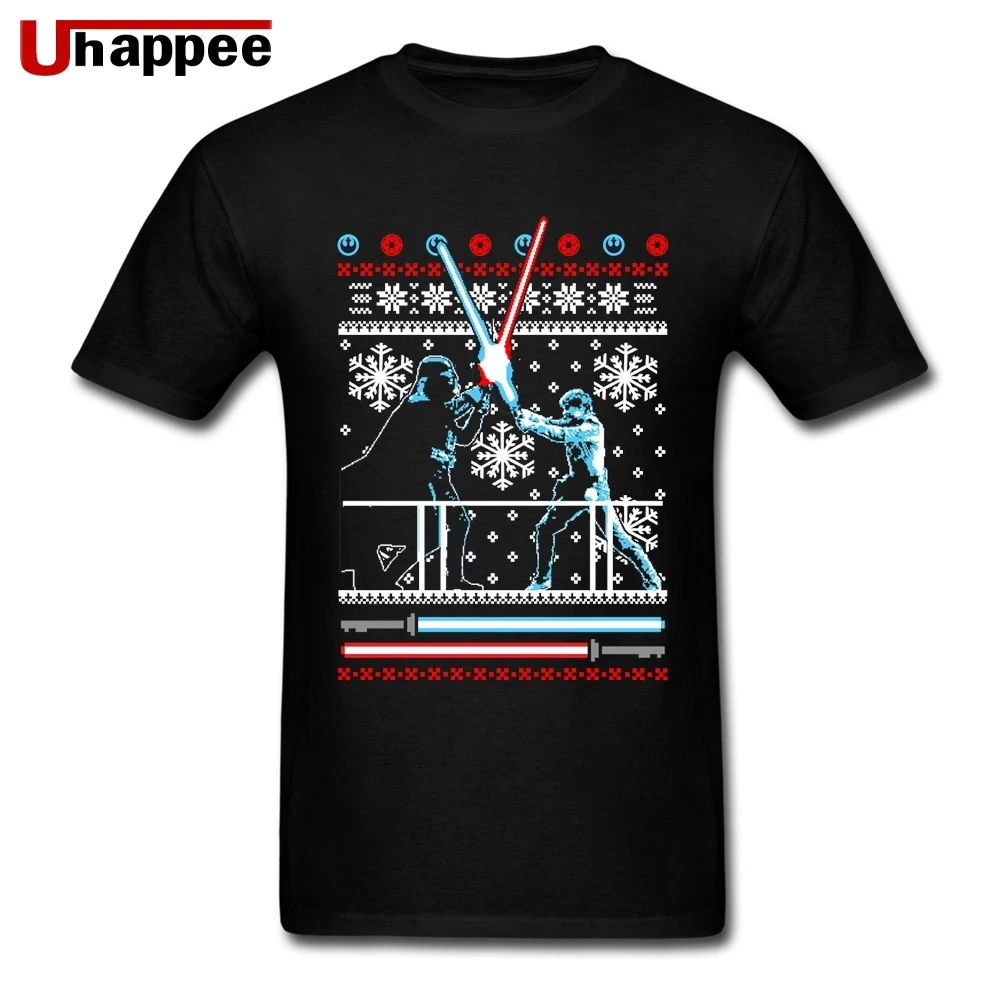 Roupas Natal Мужская модная дизайнерская футболка Звездные войны Рождественская
