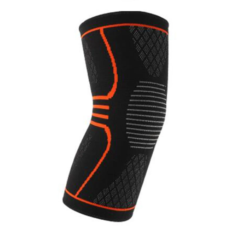 

1PC Sports Kneepad Men Pressurized Elastic Knee Pads Support Fitness Gear Basketball Volleyball Brace Protector