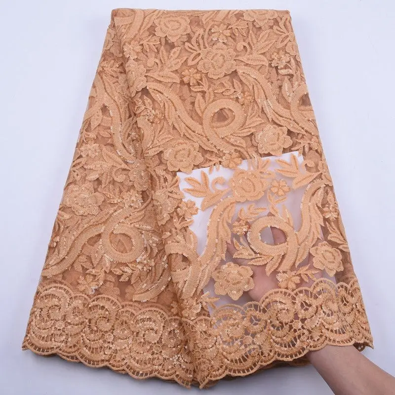 Кружевная ткань с блестками для свадебного платья французское кружево 2020 | Дом и