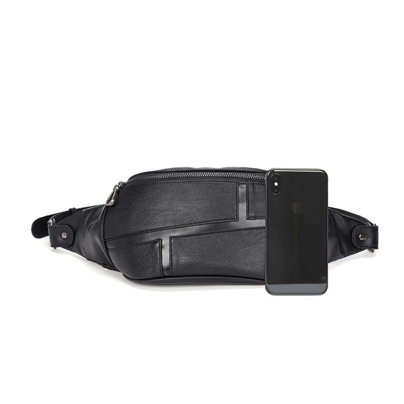 Дорожный поясной Кошелек из искусственной кожи для мужчин маленькая сумочка на