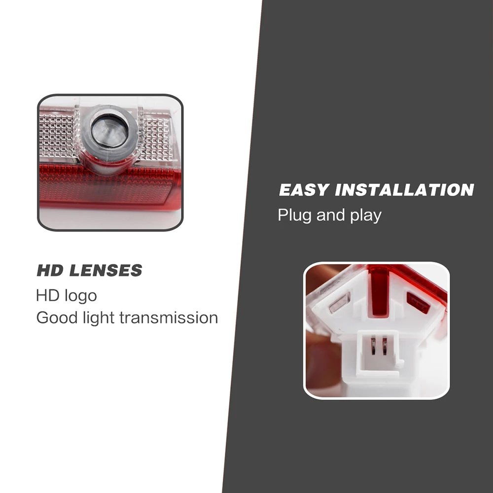 

2 Pcs For Mercedes AMG W176 W246 W205 W212 W166 A B C D E ML Class Car Door Pedal Welcome Light Logo Laser Ghost Projection Lamp