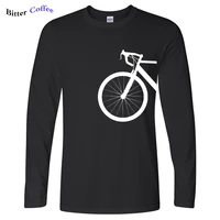 new nice stylish bicycle bike design men t shirt arrived autumn hot sale cotton brand casual long sleeve o neck t shirt