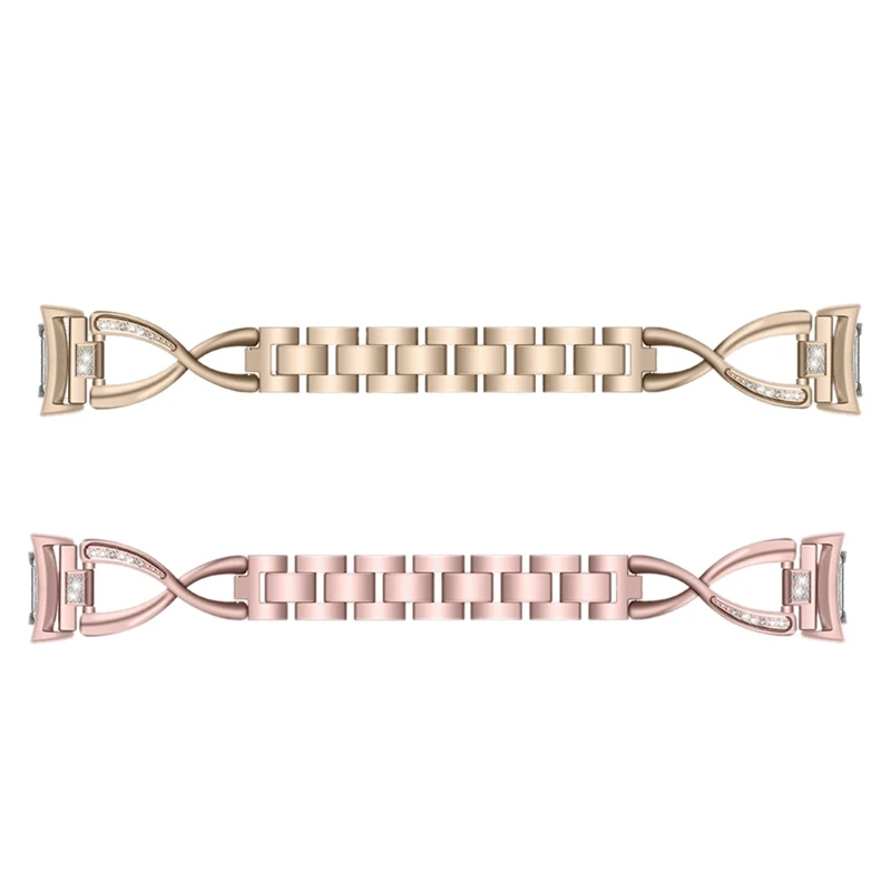 

for Samsung Fit 2 Watch Bands Crystal Rhinestone Diamond Stainless Steel Metal Watch Bands