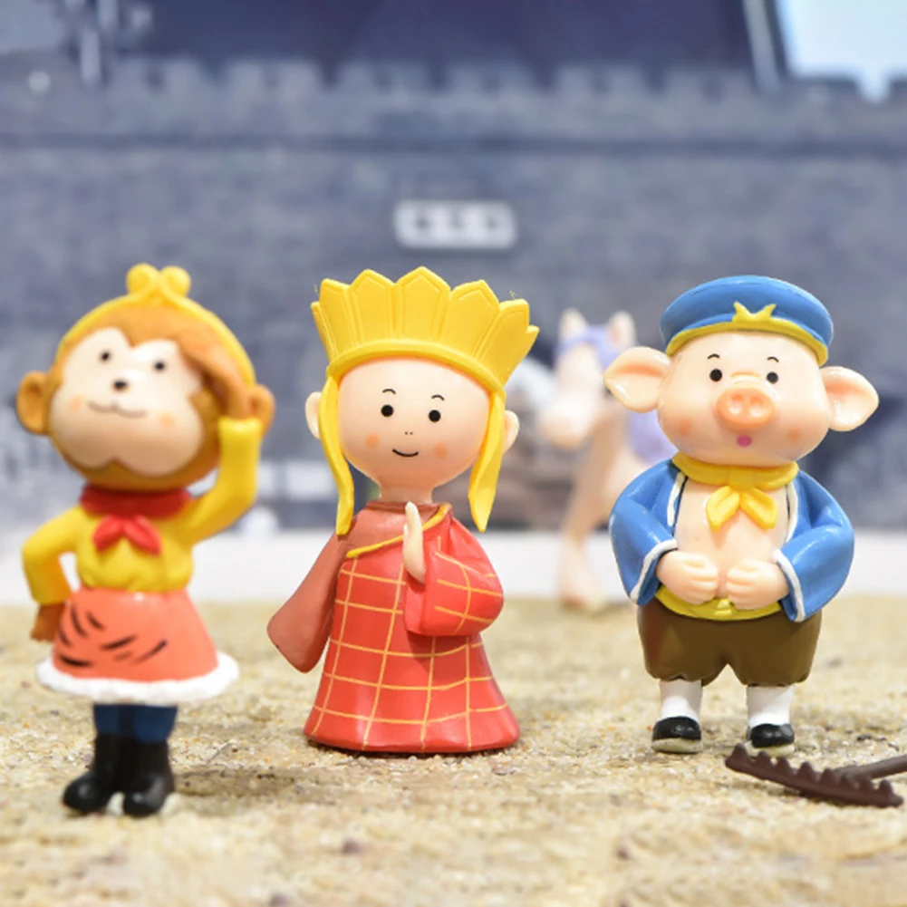 Паломническая на запад Обезьяна Король действий милая фигурка модель Фигурка