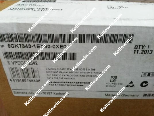 Новый оригинальный 6GK73431EX300XE0 промышленная Ethernet карта 6GK7343 1EX30 - Цена: 64 405,98 руб.