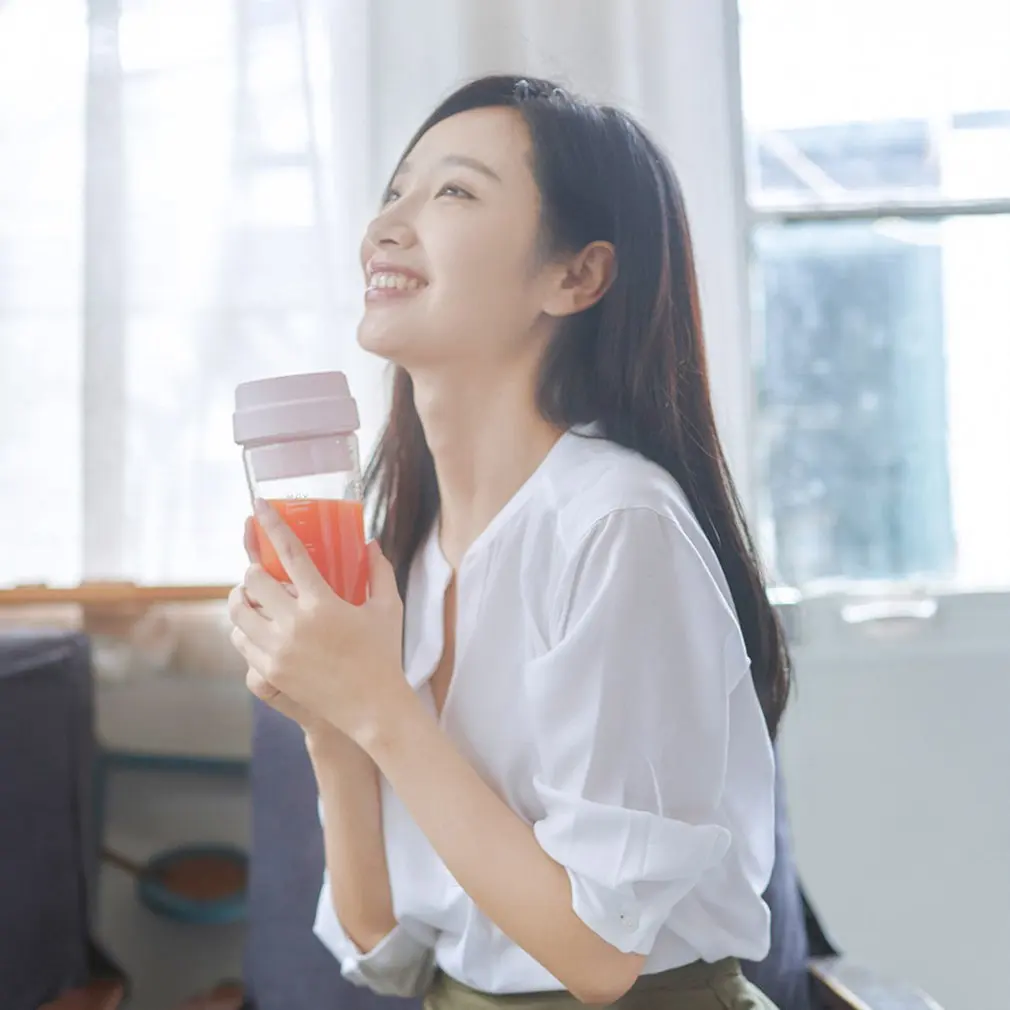 Xiaomi 17PIN Star Firut Cup портативная соковыжималка 400 мл фруктовая чашка Магнитная Зарядка 30 секунд быстрого сока подходит для фитнеса
