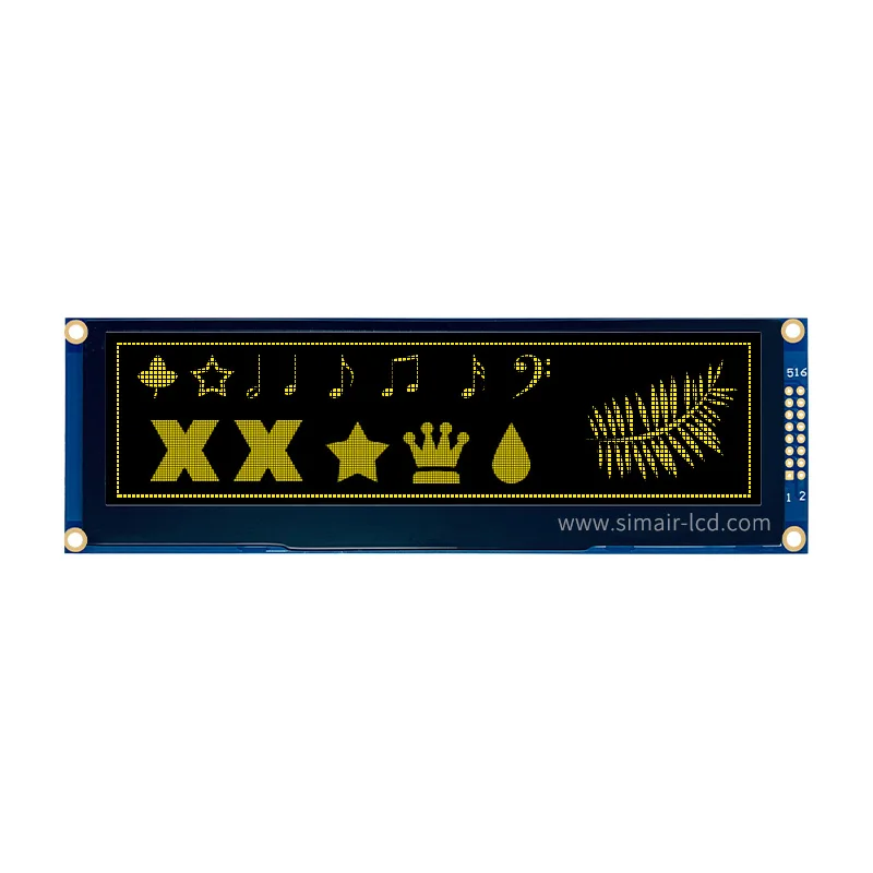 ЖК-дисплей 5 дюйма 256x64 SSD1322 Graphic SPI 25664 256*64 COG OLED дисплей модель с поддержкой 16 серых