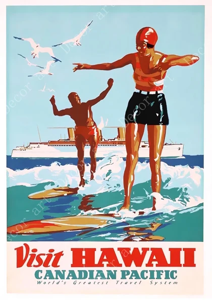 Винтажные настенные постеры из крафт бумаги с покрытием|Рисование и каллиграфия|