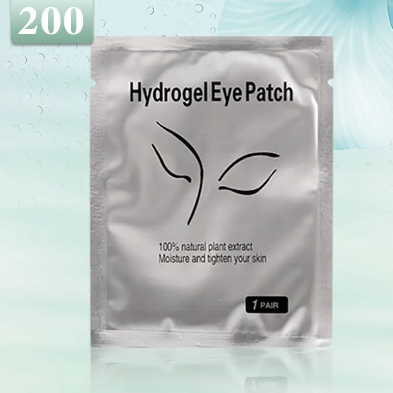 200 Pairs GJLash 30/50/100/200 пар/лот наращивание ресниц накладки для глаз под патчи для ресниц наращивание ресниц макияж инструменты поддержка OEM для наращивания ресниц наращивание ресниц - Цвет: 200 Pairs