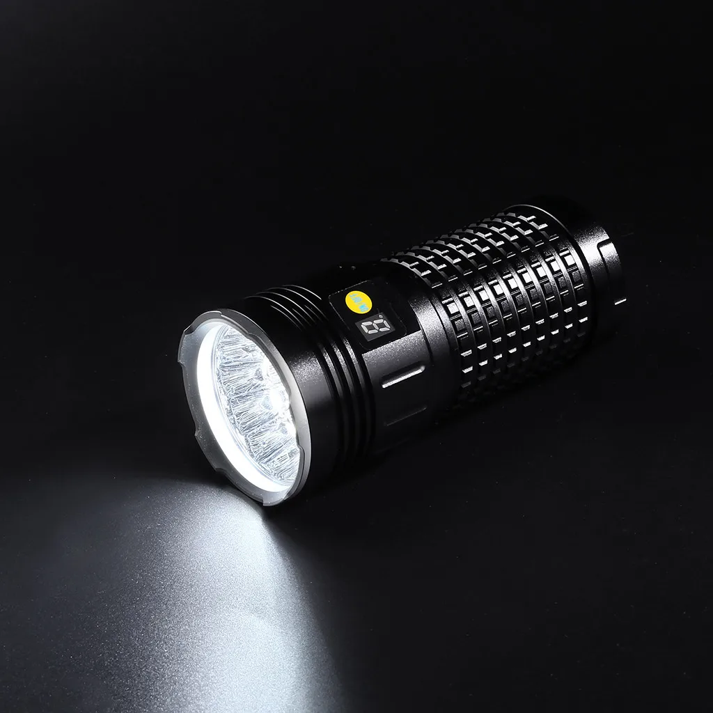 Xml T6 X 18 Led охотничий фонарь 4x18650, фонарь на батарейках, яркий охотничий фонарь, Аксессуары для велосипеда, автомобильные аксессуары