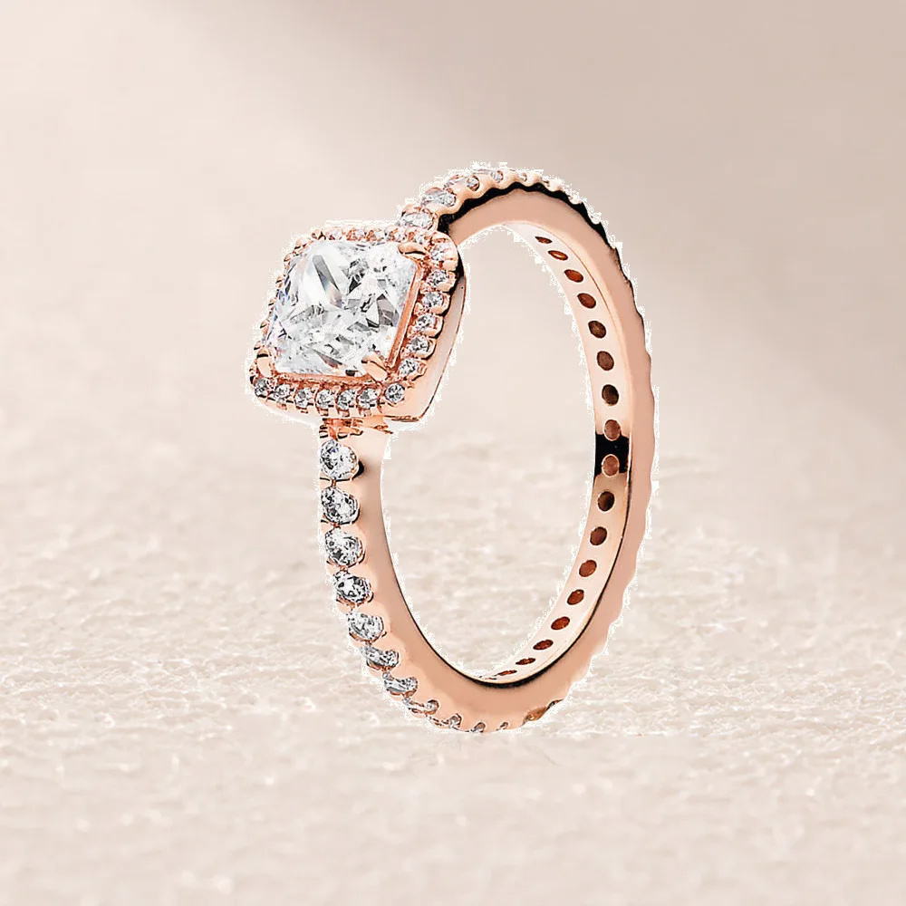 

180947CZ ROSE TIMELESS ELEGANCE RING