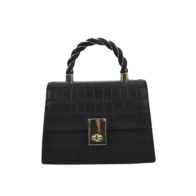 

Top Handle Handbags For Women Crossbody Bags Pu Leather Shoulder Bag Solid Color Flap Hand Bag High Quality Women Satchels