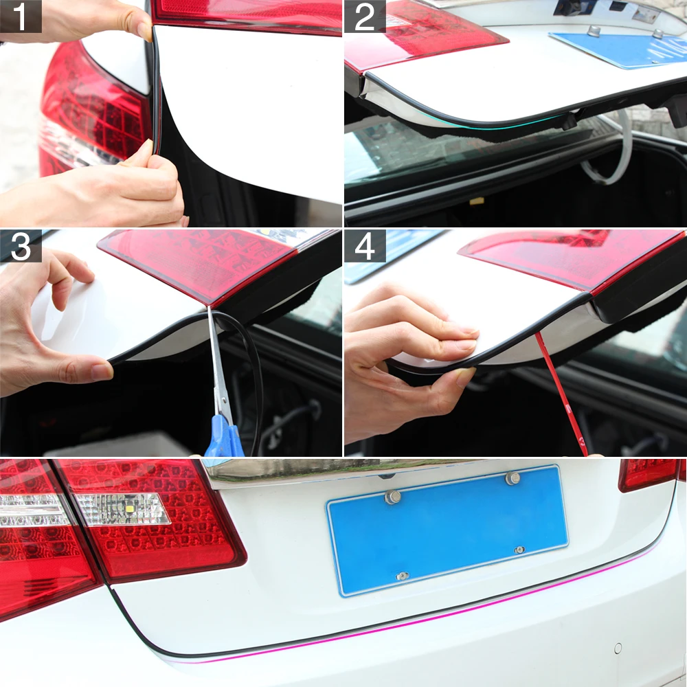 Резиновая защита от царапин на края автомобильной двери для Suzuki Swift SX4 Mitsubishi ASX Lancer