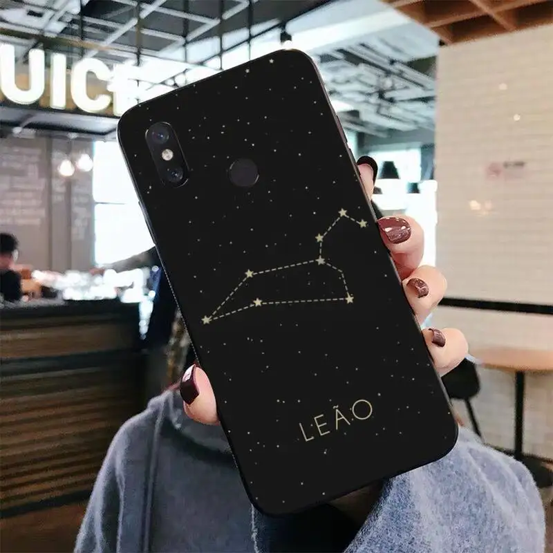 

12 constellations zodiac signs Phone Case for Xiaomi mi 5 6 8 9 10 lite pro SE Mix 2s 3 F1 Max2 3