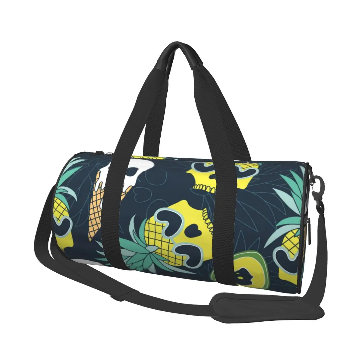 

Travel Bag Summer Skull Hilarious Pineapple Weekend Duffle Bag Fashion Multifunctional Hand Luggage Shoulder Bag Drop shipping