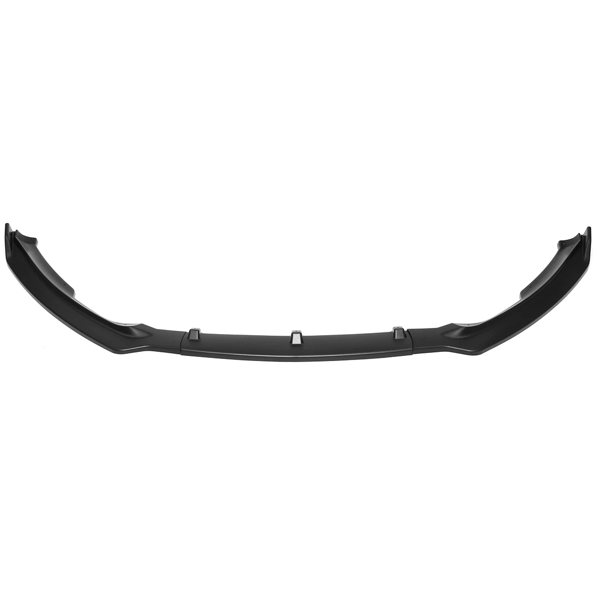 Матовый черный 3x диффузор для переднего бампера автомобиля дефлектор губ