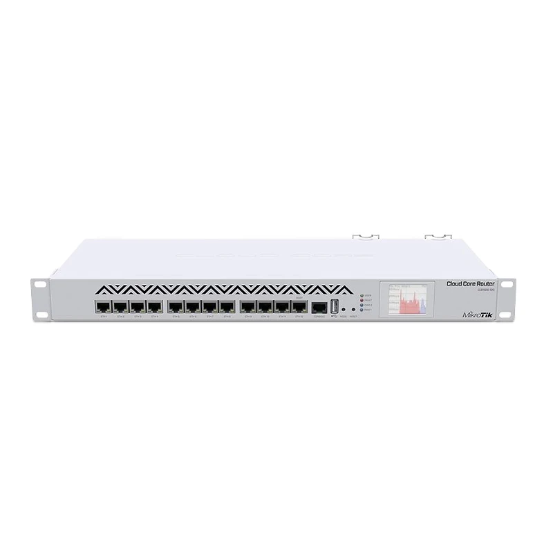Коммутатор маршрутизатора Mikrotik CCR1016-12G 16 ядер интеллектуальная маршрутизация