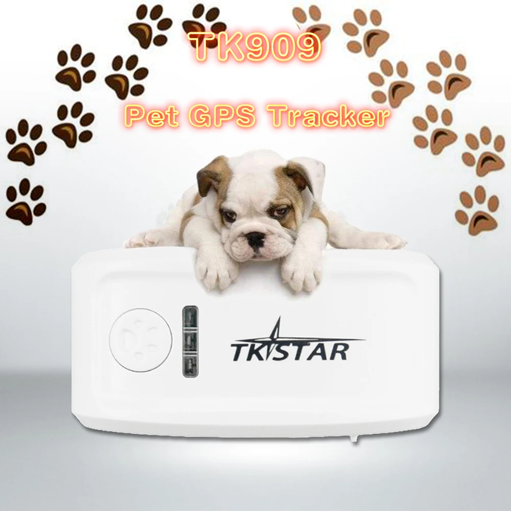 Best TKstar TK909 Pet GPS Tracker Global Mini GPRS GSM Support Google Maps Link Free APP Realtime Tracking | Автомобили и