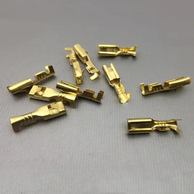 50 шт. 2 8 квадратная вилка пружина заглушка разъем мм женский корпус холодного