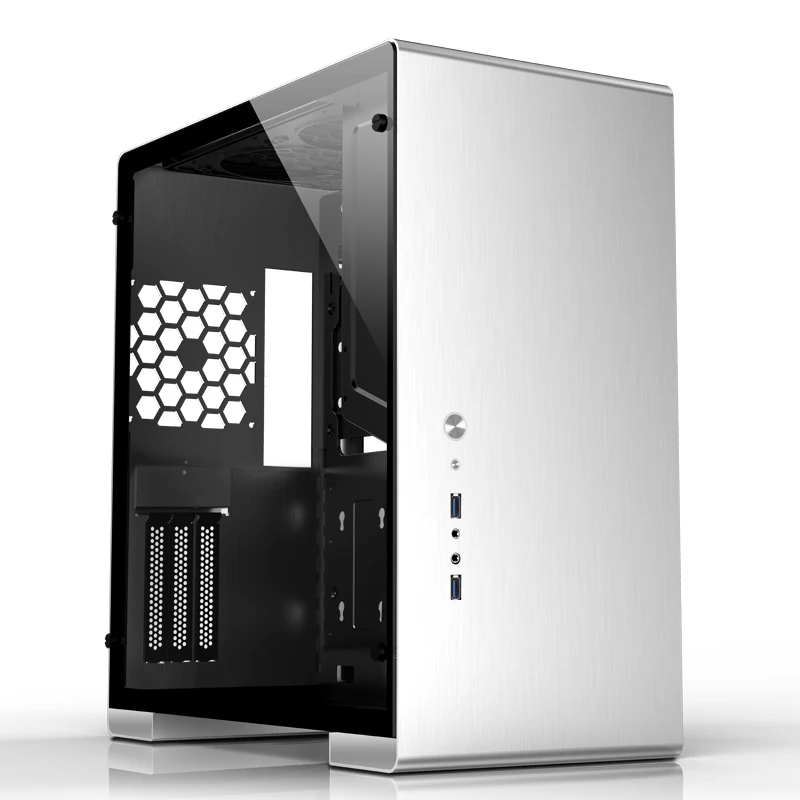 JONSBO U5S ATX боковой прозрачный чехол поддерживает вертикальную видеокарту с