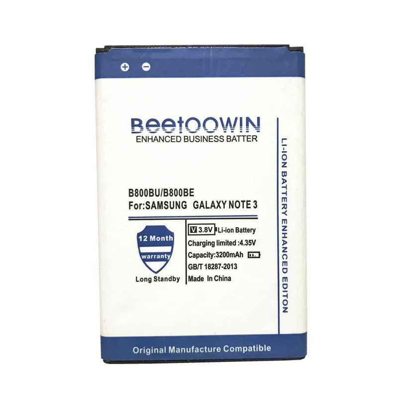 Аккумулятор Beetoowin 3200 мАч для Samsung Galaxy Note 3 N9000 N9005 N900 N9002 N9008 III|lg bl-54sg|lg g2 f320llg |