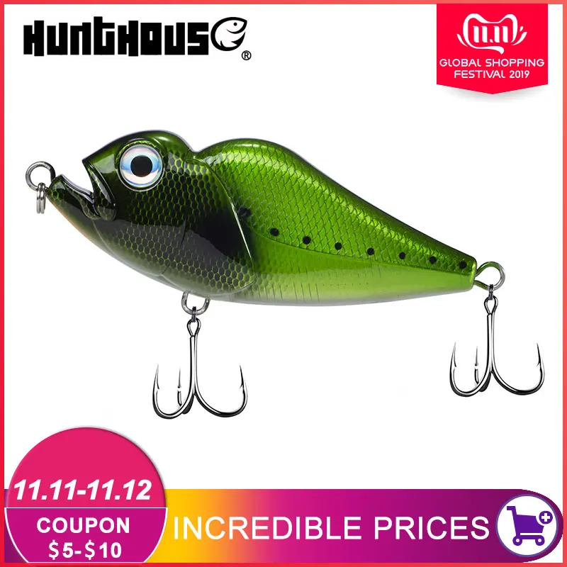 Hunthouse rondu Джеркбейт рыболовные приманки stickbait тонущий 122 мм 73 г noeby для snappers GT происхождения крюк