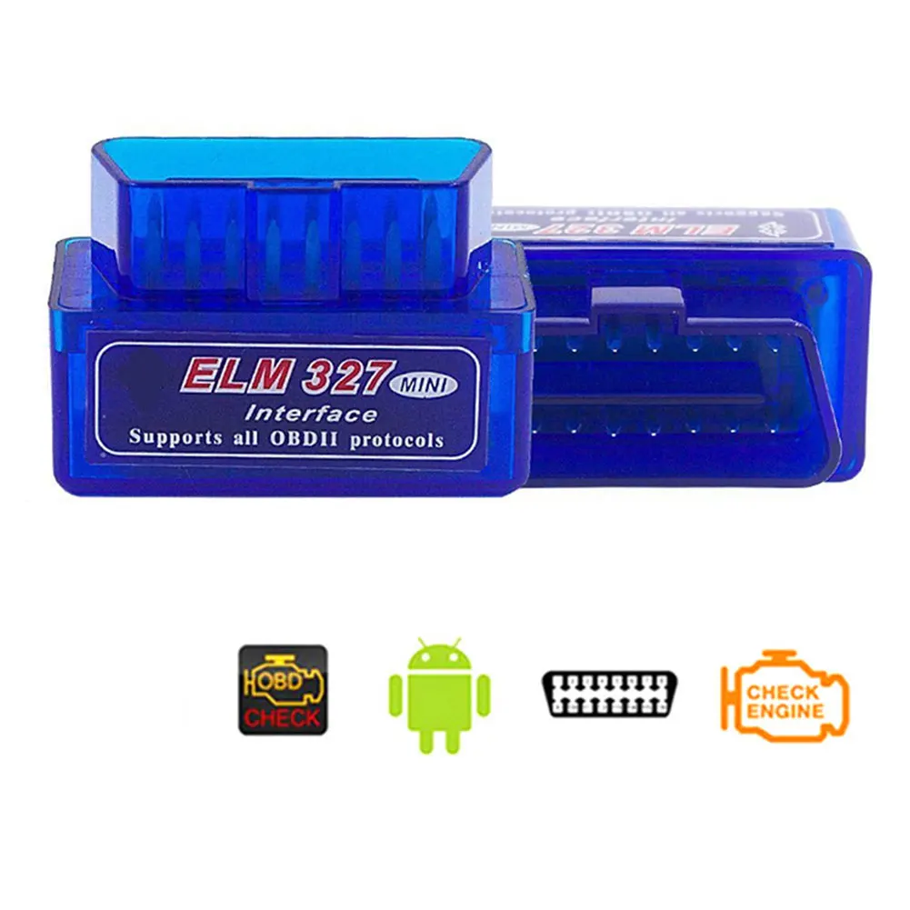 Super Mini ELM327 Bluetooth V2.1 OBD2 беспроводной автомобильный диагностический сканер