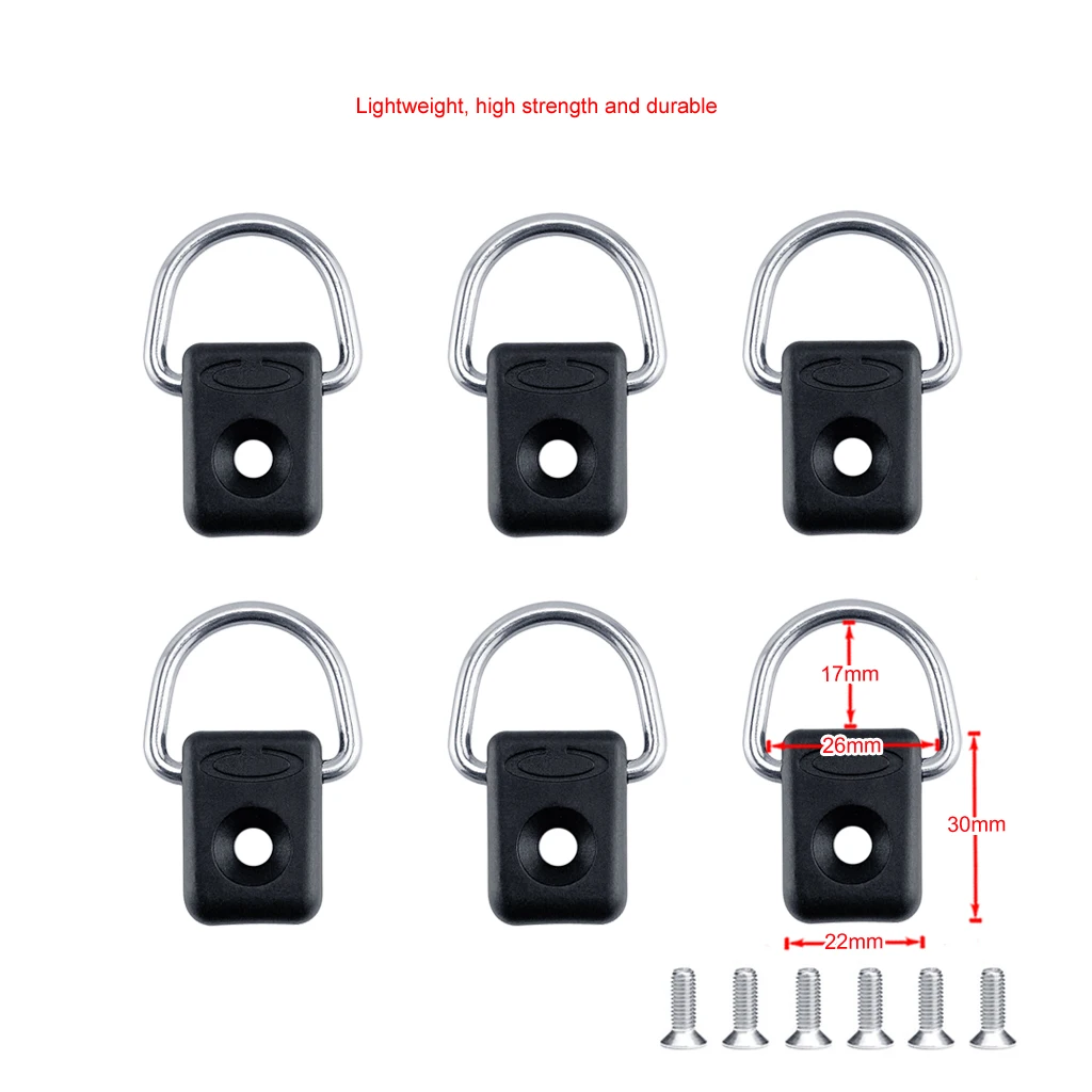 6 шт. D-образные кольца для Каяка | Строительство и ремонт