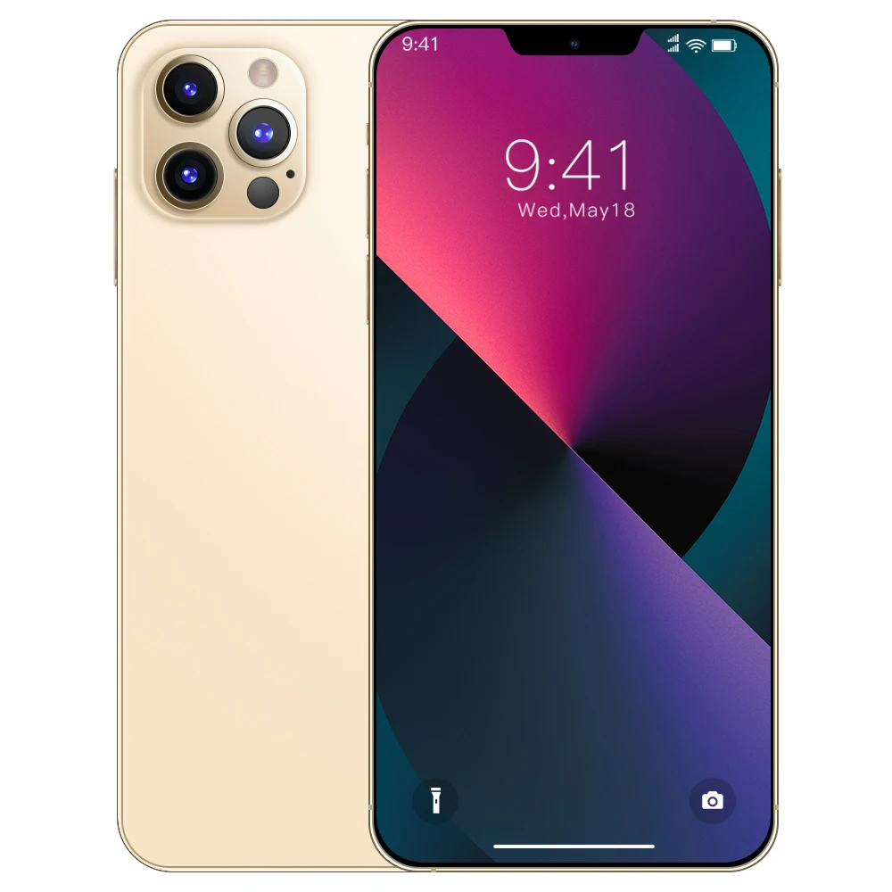 Смартфон Android 16B 512 ГБ Celulares восемь ядер HD-камера 6 7 дюйма телефон 5800 мач глобальная