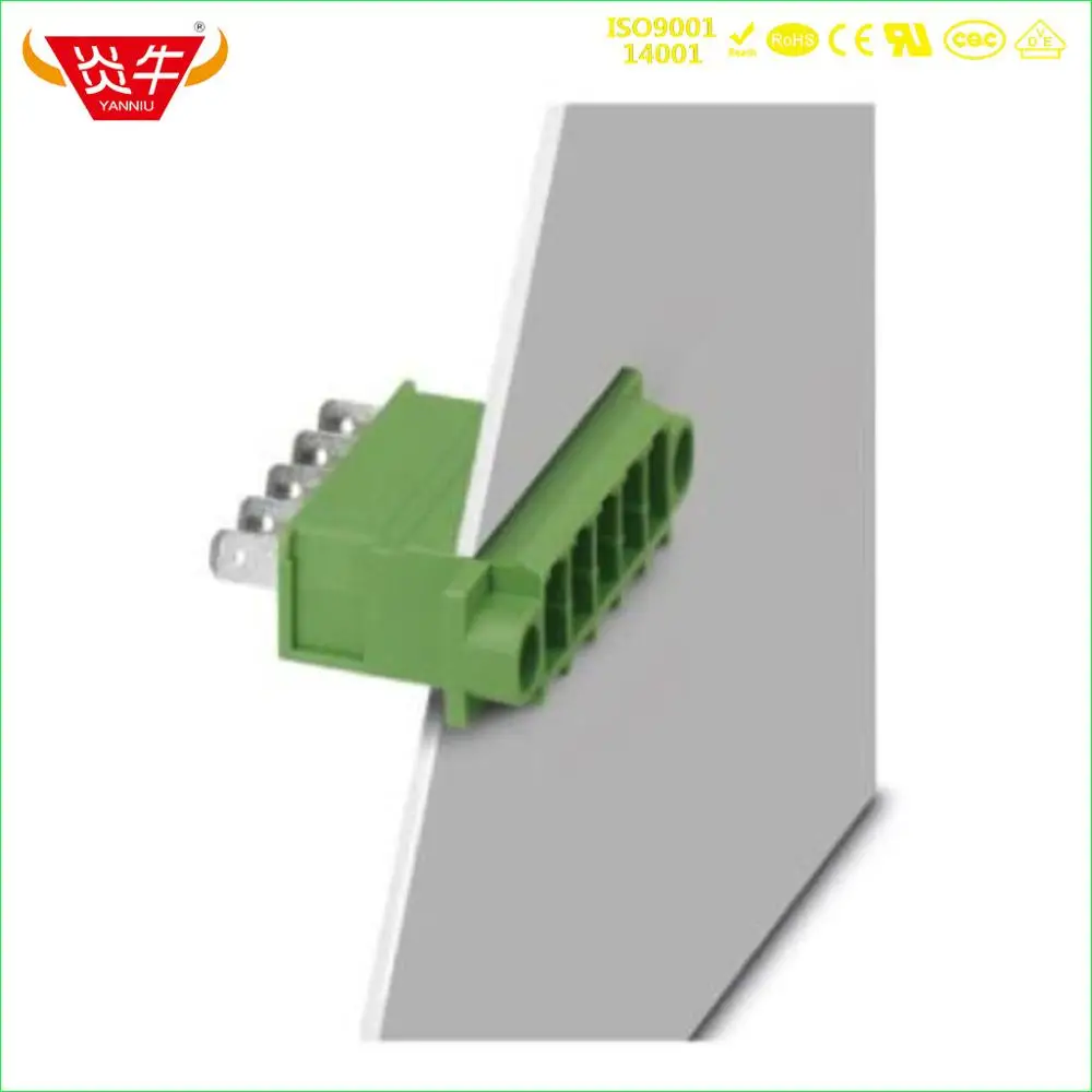 KF2EDGSWB 7,62 2P~ 12P разъем PCB плагин клеммный блок 7,62 мм 2PIN~ 12PIN DFK PC 4 G FS4, 8 1861154 PHOENIX контакт DEGSON