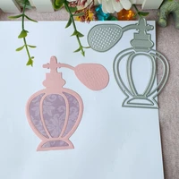new perfume bottle metal cutting die scrapbook for photo album paper diy gift card decoration embossed