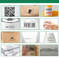 Smart inkjet printer non-handheld static inkjet printer laser coding machine food price production date small coding machine