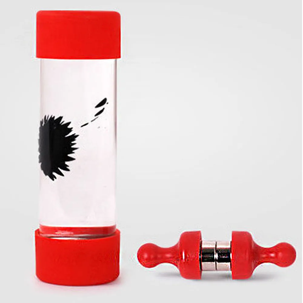 Фиджет-Игрушки цилиндрическая феррожидкость в бутылке магнитный жидкий