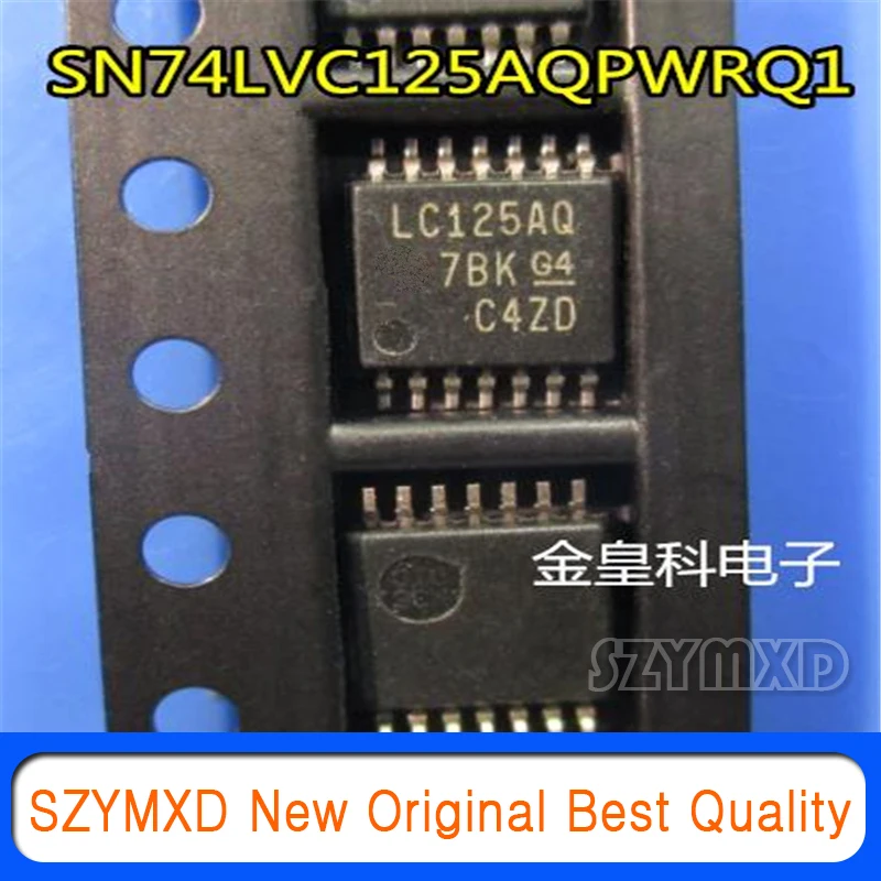 

10 шт./лот новый оригинальный SN74LVC125AQPWRQ1 LC125AQ Новый аудио уязвимых чип в наличии