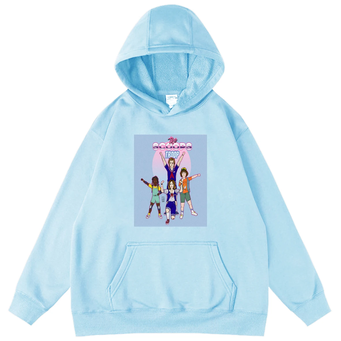 

Tv Stranger Things Cool Hoodies Mens Harajuku Oversized Streetshirt Warm Fleece Pullovers Boy Teens Loose Long Sleeve Hooded Top