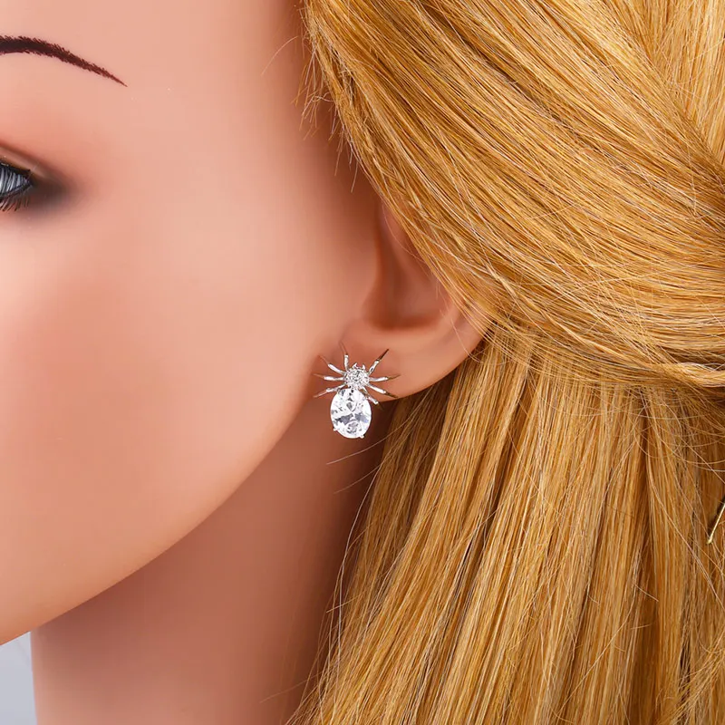 Женские серьги-гвоздики в стиле панк | Украшения и аксессуары