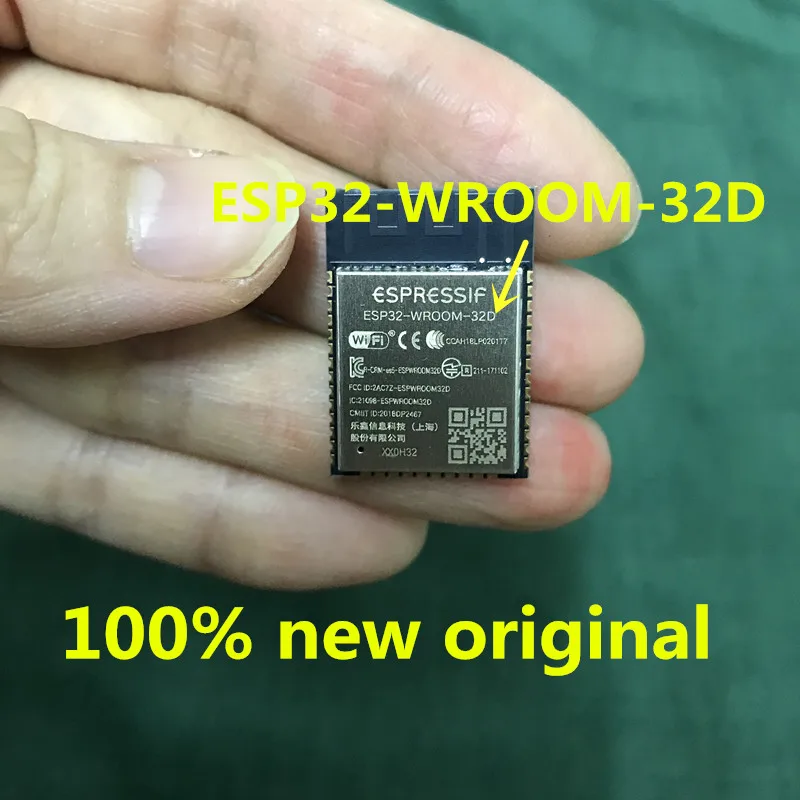 10 шт./лот 100% Новый оригинальный ESP32-WROOM-32 ESP32-WROOM-32D ESP-32S 32Mbits 4MB ESP32-WROOM-32U Бесплатная