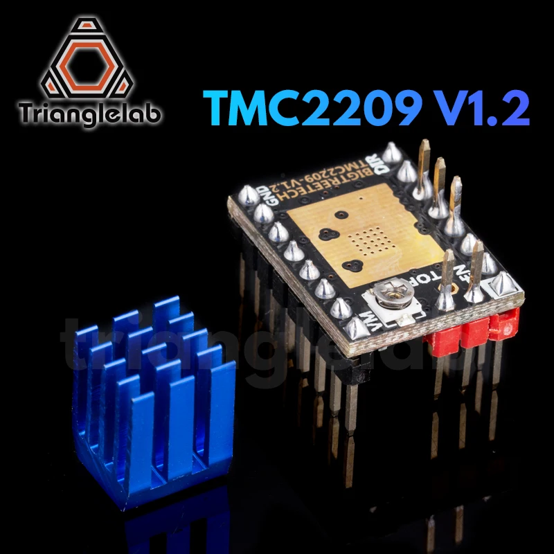 Trianglelab TMC2209 V1.2 Драйвер шагового двигателя UART VS TMC2208 TMC2130 A4988 части 3D принтера для Ender