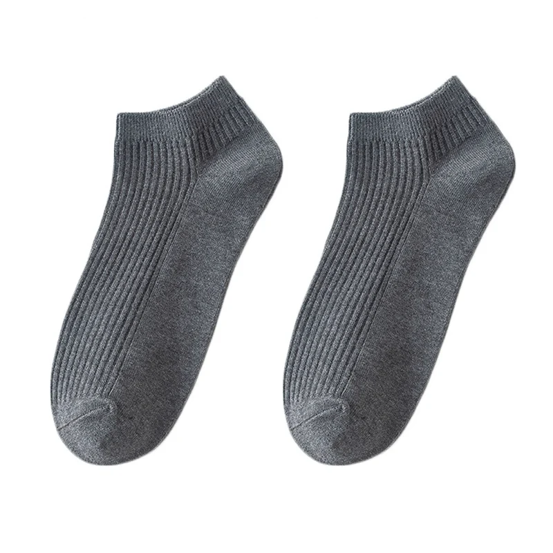 

Men Short Socks Solid Color Cotton Wild Breathable Socks Spring Summer Voorraden Katoenen Sokken Hip Hop Straat Sport Dropship