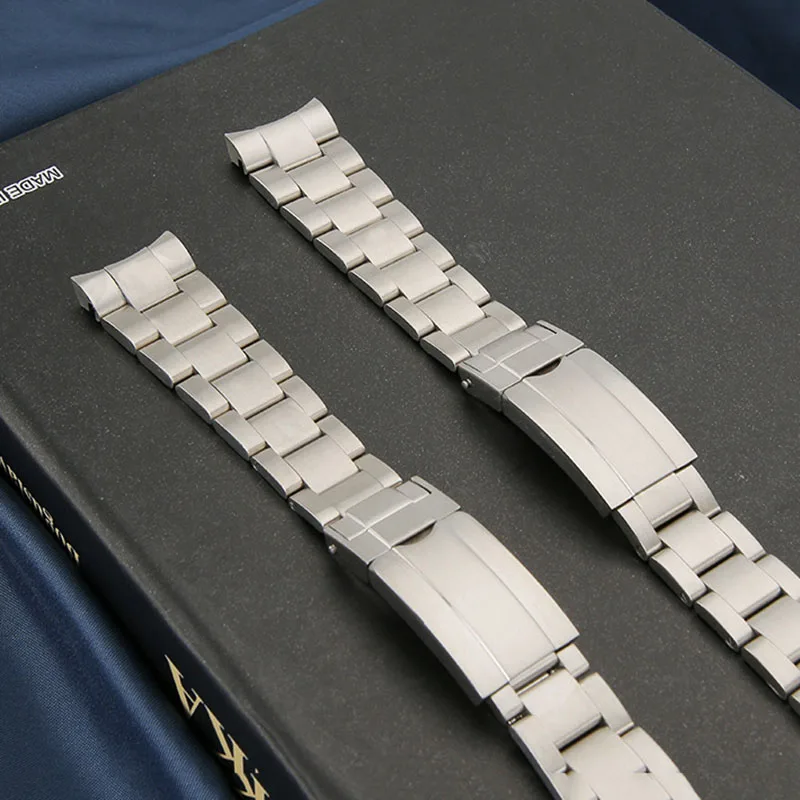 Watch Bracelet for Rolex DAYTONA GMT SUBMARINER Watch Accessories Metal Strap Stainless Steel Pull Clasp Watch Band Chain