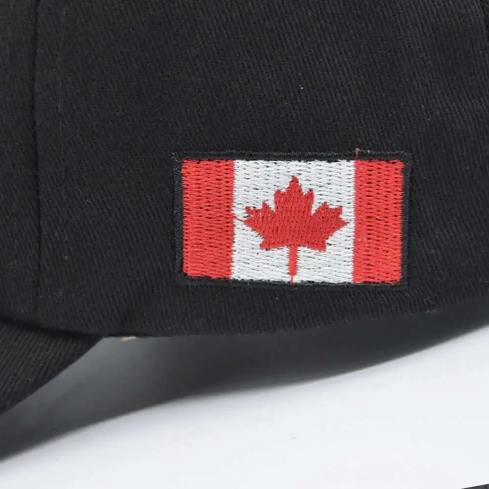 Men Baseball cap Canadian design Cotton Flag Embroidery Of Canada adjustable for men and women blue green Yellow brown | Аксессуары для