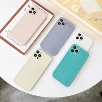 lovebay new silicone candy color phone case for iphone 11 12 pro x xr xs max 8 7 6s plus se 2021 lens protection soft back cover