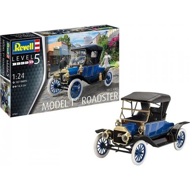

Revell Assembled Model 1/24 Toys car Ford Model T sports car 1913 #07661