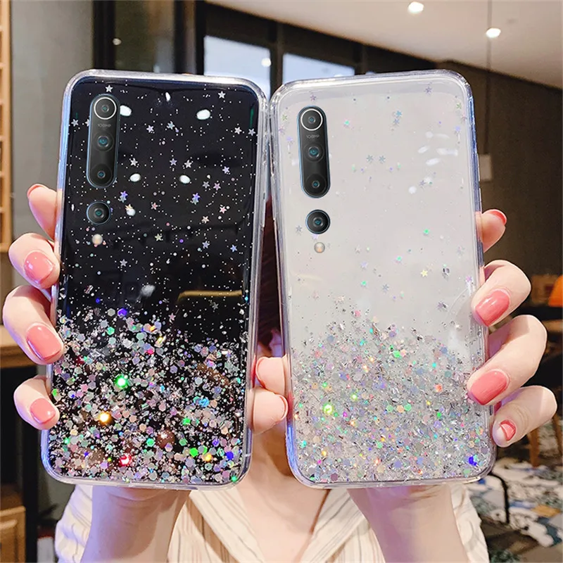 Роскошный блестящий чехол со звездой для Huawei Mate 30 20 Pro 10 Lite 20X 9 Y5 Y6 Y7 Prime Y9 2019 P Smart Plus