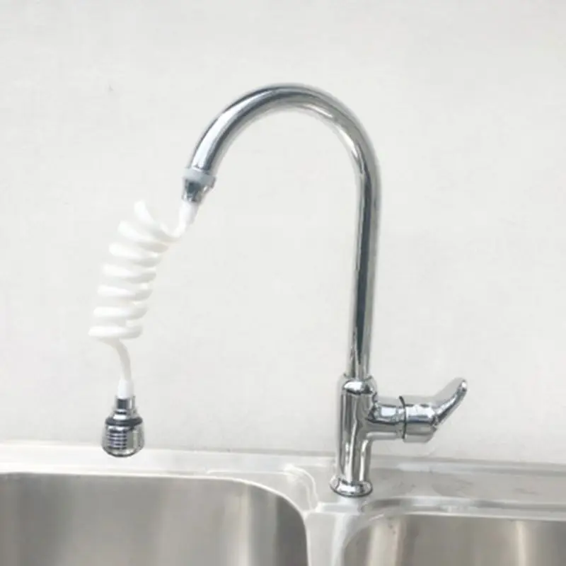 Extendable Retractable Tube Extension Shower Faucet Water Saving Filter Bubbler Spout Kitchen Tool | Обустройство дома