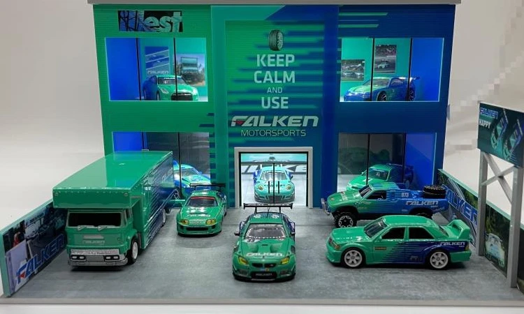 1:64 FALKEN двухслойные брюки станция сцены диорама светодиодный светильник| |