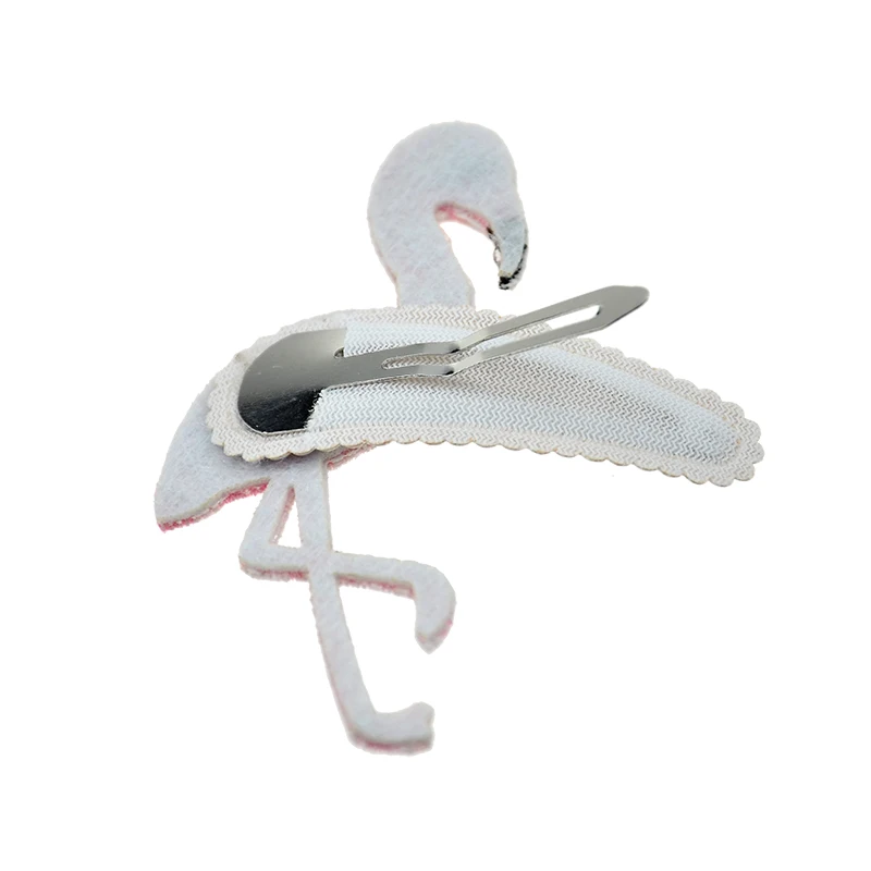 

2 Pcs/lot Flamingo Baby kids hairpins fashion cartoon animal hairclip hair accessories headwear