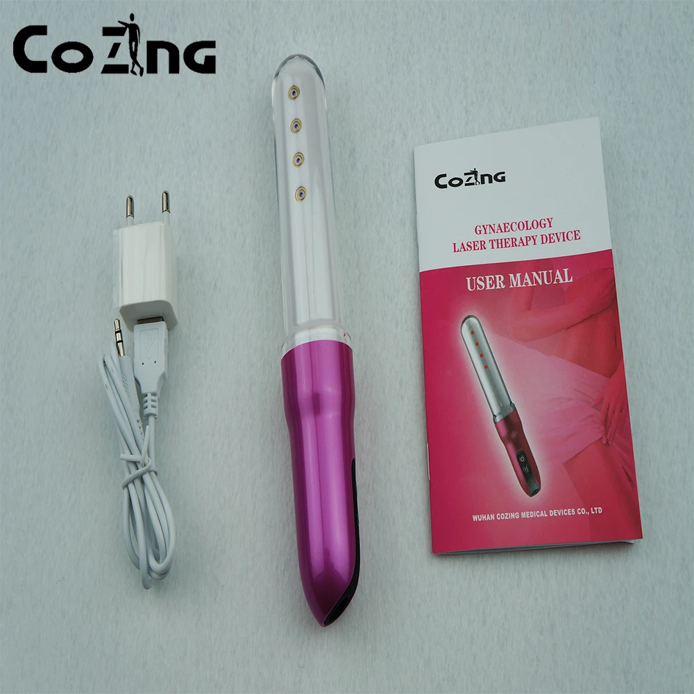650 нм низкоуровневый лазерный вагинальный вибратор терапевтический массажер