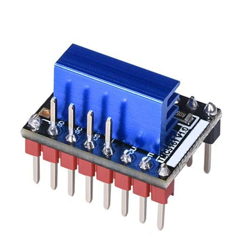 Шаговый двигатель TMC5161 V1.0 бесшумный драйвер поддержка SPI с радиатором для 3D