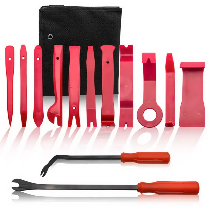 

Набор инструментов для ремонта автомобильной аудиосистемы Safego 13 шт./компл., инструмент для снятия отделки, дверной панели, окна, молдинг, кре...